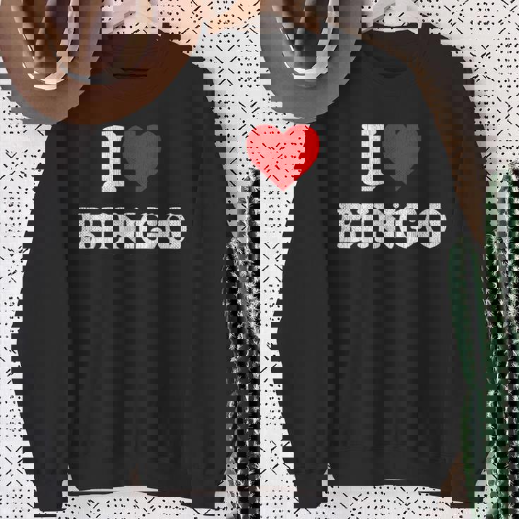 アイラブビンゴ アウトフィットビンゴ スウェットシャツ 年配の女性への贈り物