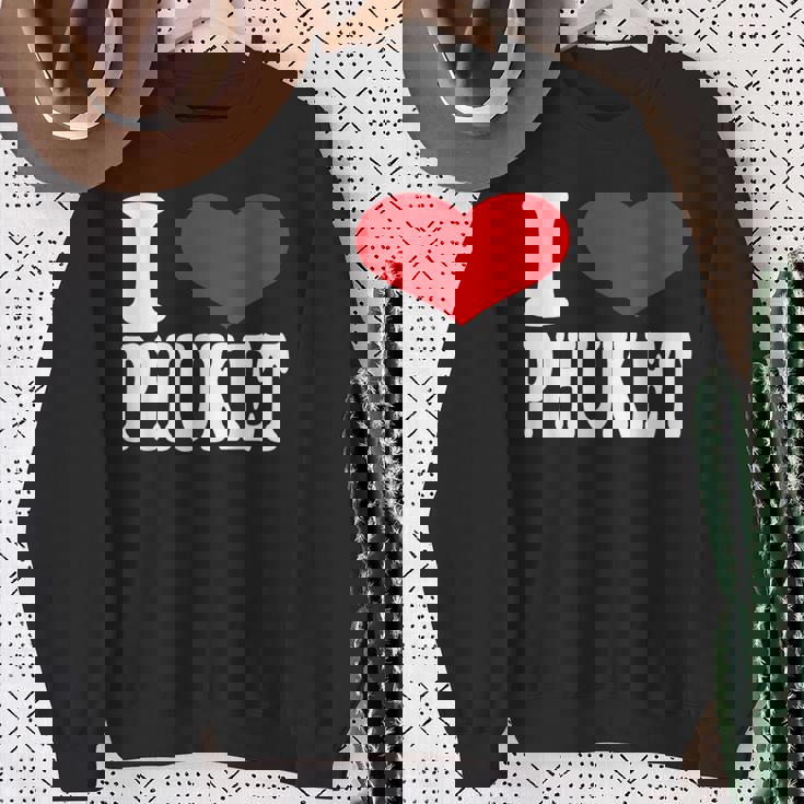 アイラブプーケット スウェットシャツ 年配の女性への贈り物