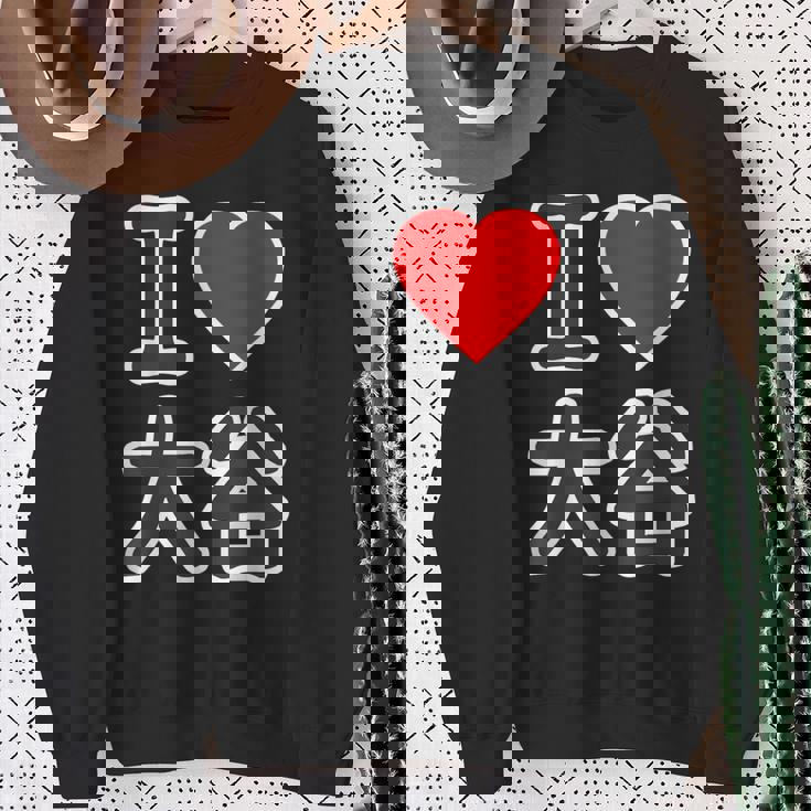 アイラブ・大谷（I Love ハート）ビッグ Big ファン グッズ 面白 スウェットシャツ 年配の女性への贈り物