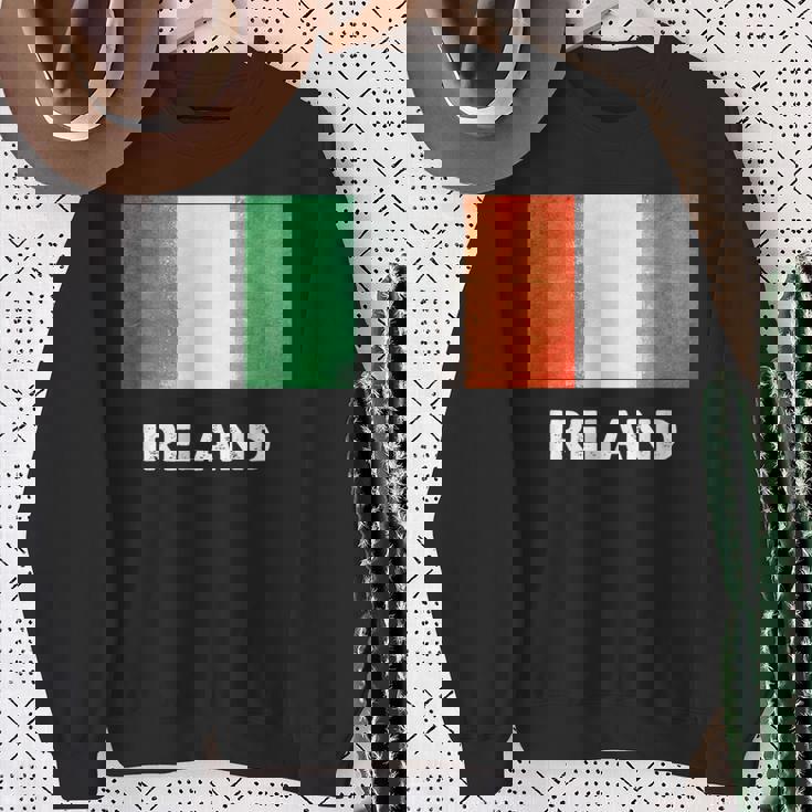 アイルランド国旗tシャツ スウェットシャツ 年配の女性への贈り物