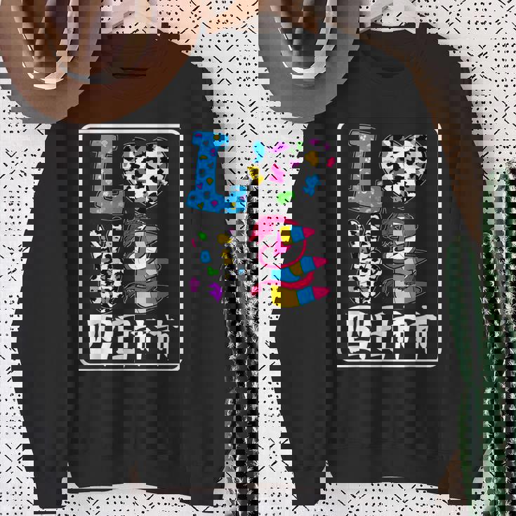 アイ・ラブ・四日市市 I Love 四日市市 私は愛してる四日市市 スウェットシャツ 年配の女性への贈り物