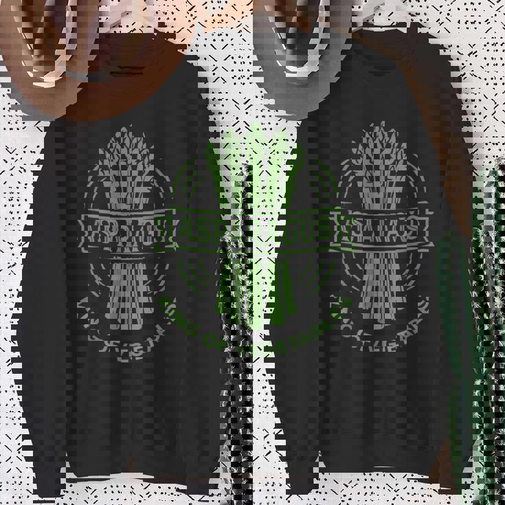 アスパラガス 野菜の王様 スウェットシャツ 年配の女性への贈り物