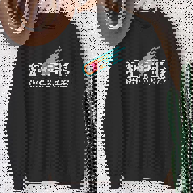 アポフィス 99942 小惑星彗星 2029年4月13日 スウェットシャツ 年配の女性への贈り物