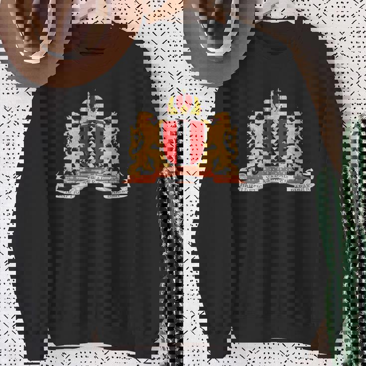 アムステルダム 紋章tシャツ ホリデーターベルギフト スウェットシャツ 年配の女性への贈り物