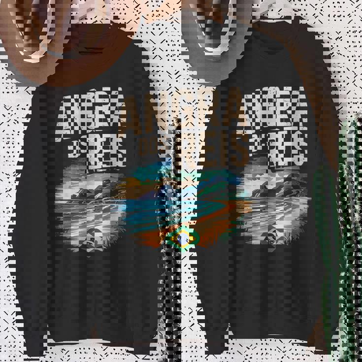 アングラ ドス レイス ブラジル シティ 旅行 旅 スウェットシャツ 年配の女性への贈り物