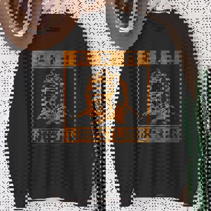 アームレスル アームレスリング アームレスリング スウェットシャツ 年配の女性への贈り物