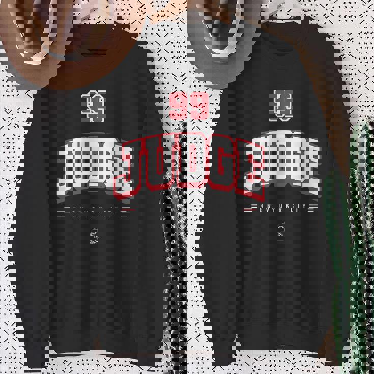 アーロン・ジャッジ選手アーチ・ゲームデー スウェットシャツ 年配の女性への贈り物