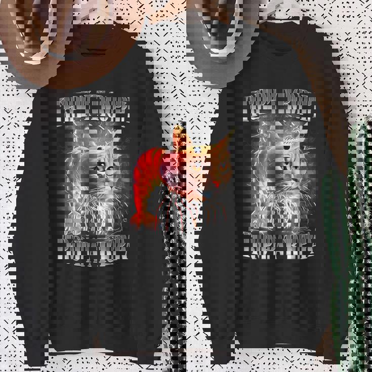 イタリアン ブレイン ロート トリッピ トロッパ トリッパ スウェットシャツ 年配の女性への贈り物