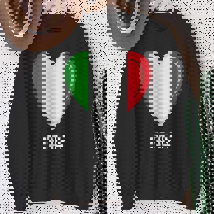 イタリア国旗シャツ スウェットシャツ 年配の女性への贈り物