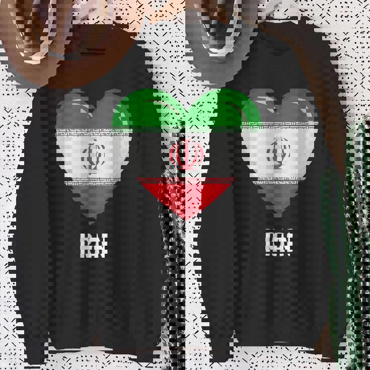 イラン国旗シャツ スウェットシャツ 年配の女性への贈り物