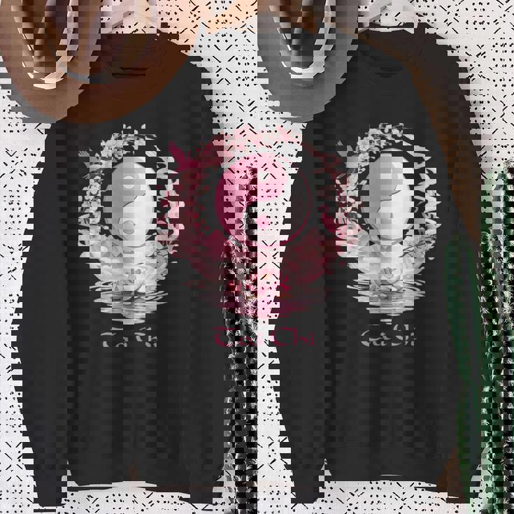 インストラクターと実践者のための太極拳tシャツ スウェットシャツ 年配の女性への贈り物