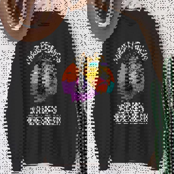 エアデールテリア なぜなら人々はメー エアデールテリア スウェットシャツ 年配の女性への贈り物