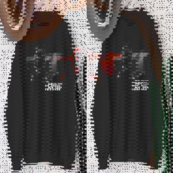 エスケープ・フロム・ニューヨーク・コール・ミー・スネーク スウェットシャツ 年配の女性への贈り物