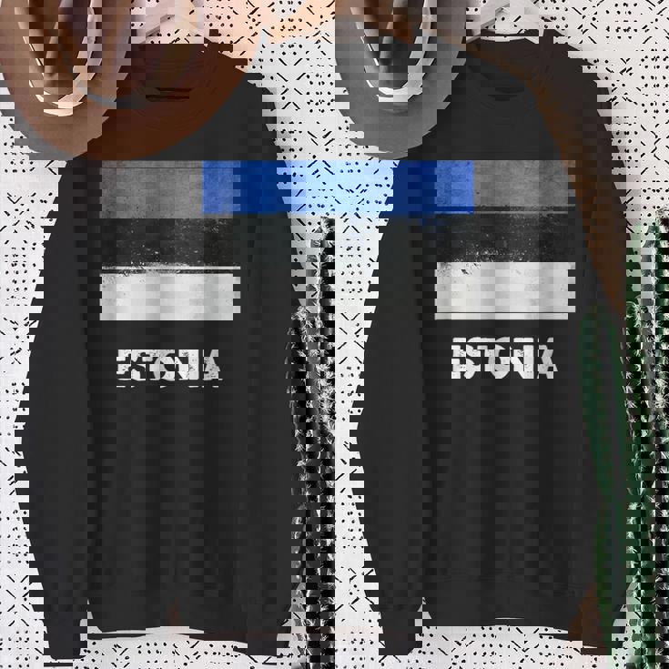 エストニア国旗tシャツ スウェットシャツ 年配の女性への贈り物