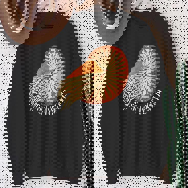 オウムガイ 海の生き物 太古の時代 海を救う スウェットシャツ 年配の女性への贈り物