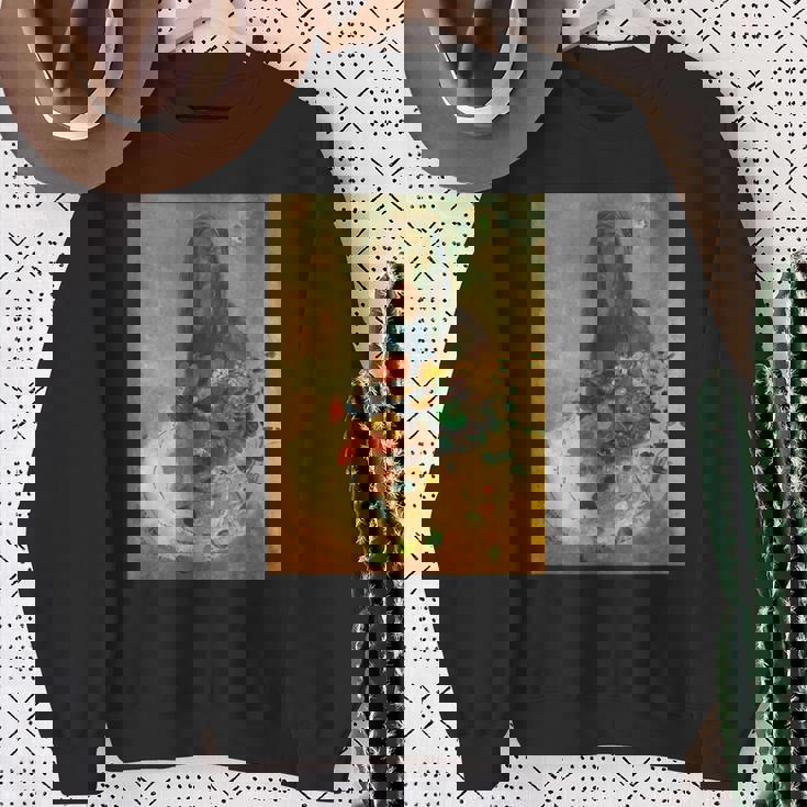 オディロン・ルドンによるミステリー スウェットシャツ 年配の女性への贈り物