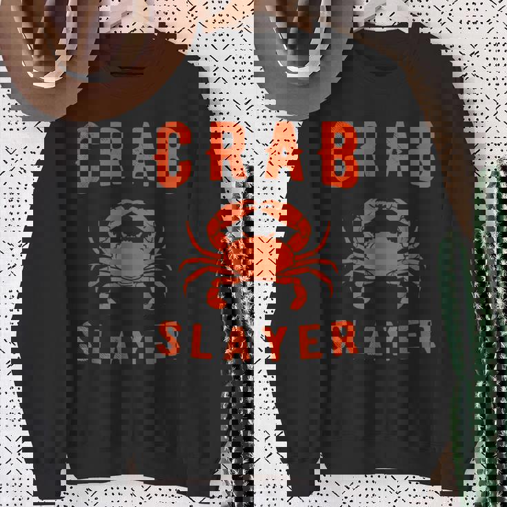 カニのスレイヤー スウェットシャツ 年配の女性への贈り物