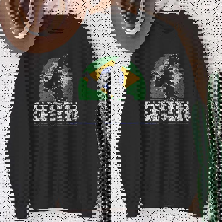 カポエイラ トレーニング ブラジル人 武道 趣味 カポエイラ スウェットシャツ 年配の女性への贈り物