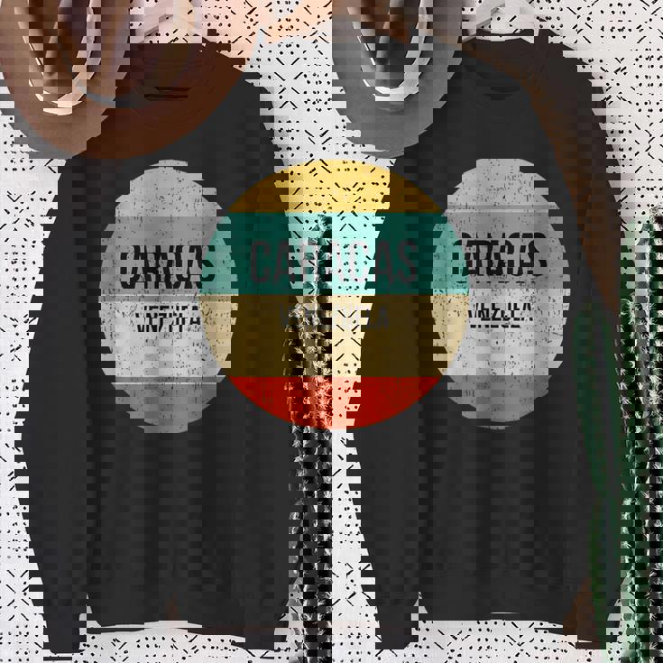 カラカス ベネズエラ スウェットシャツ 年配の女性への贈り物