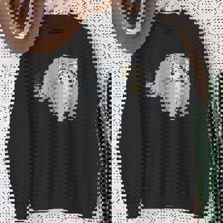 カワイイ・マヌル スウェットシャツ 年配の女性への贈り物