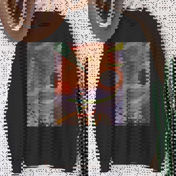 カンディンスキーによる3つの要素 スウェットシャツ 年配の女性への贈り物