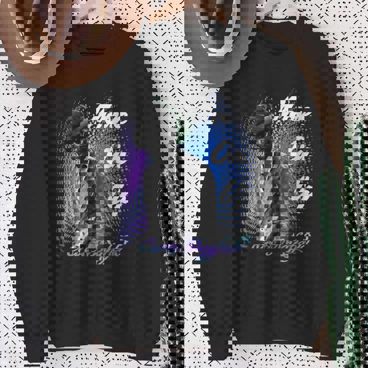 カーティスメイフィールド_002 スウェットシャツ 年配の女性への贈り物