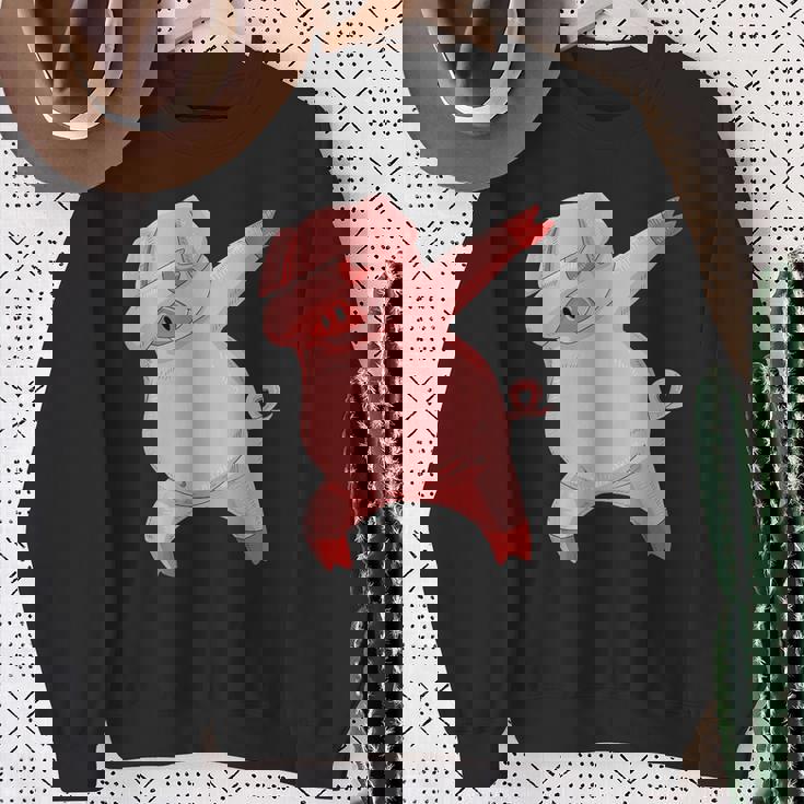 キッズ ダビングピグレット 服 ダブ ダンス 衣装 農家 ギフト 豚 スウェットシャツ 年配の女性への贈り物