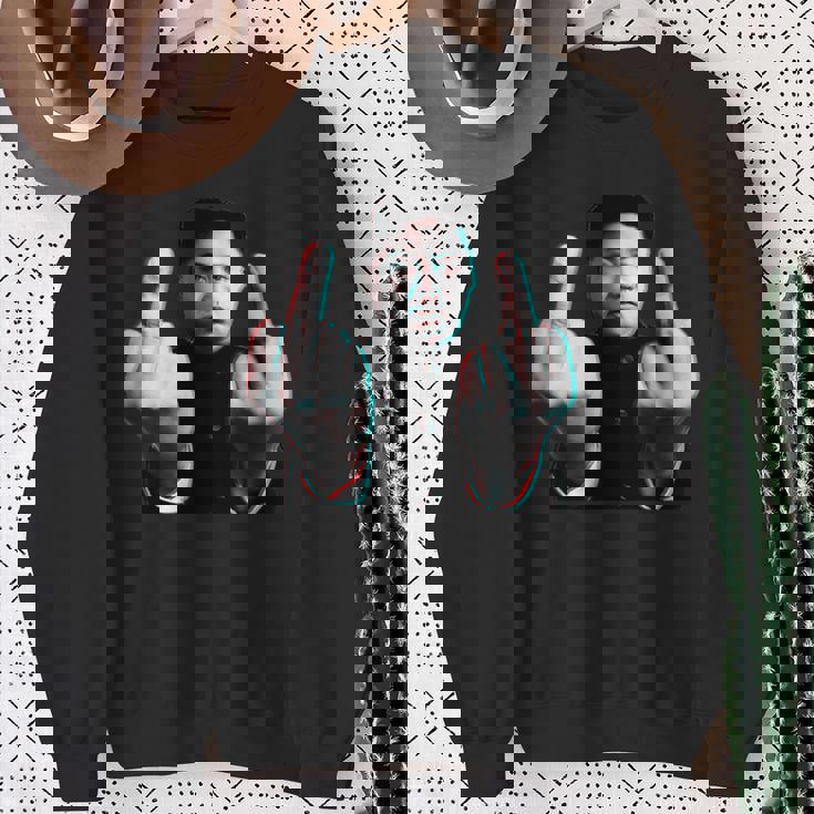 キム・ジョンアン Flipping The Bird 長袖tシャツ スウェットシャツ 年配の女性への贈り物