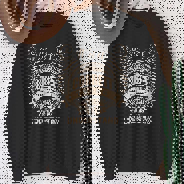 ギフトには理解できないコルベットです。 スウェットシャツ 年配の女性への贈り物