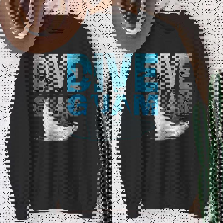 グアムマンタでのダイビング スウェットシャツ 年配の女性への贈り物