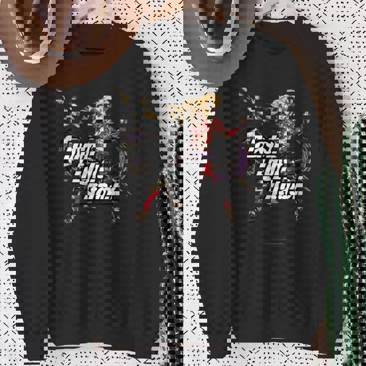 グランブルーファンタジーヴァーサス -ライジング- Dash Light Attack ゼタ 長袖tシャツ スウェットシャツ 年配の女性への贈り物