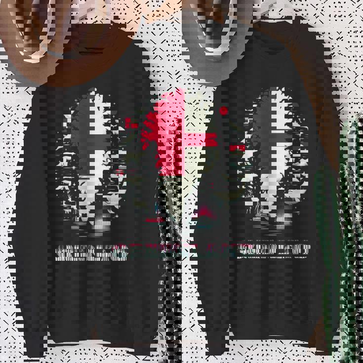 グリーンランドフラッグシャツ、グリーンランドマップ、グリーンランド、レディース、メンズ。 スウェットシャツ 年配の女性への贈り物