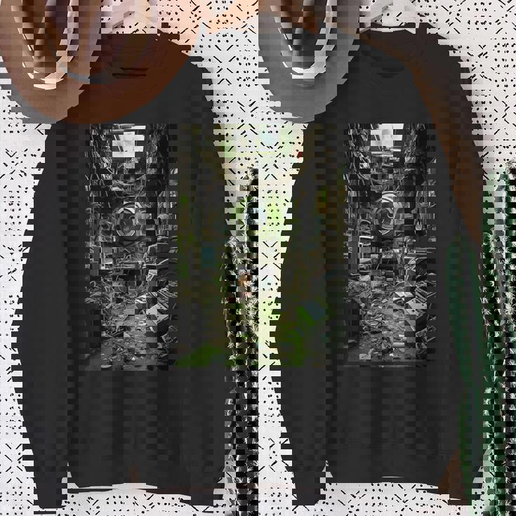 ゲームルームウィアードコアスペーシャスドリームコア スウェットシャツ 年配の女性への贈り物