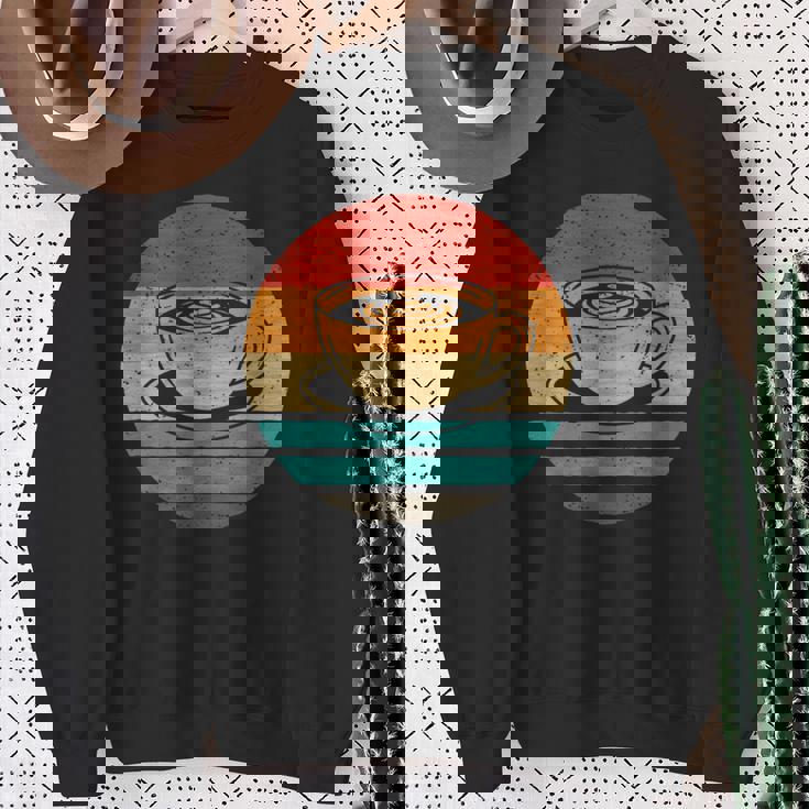 コーヒー レトロスタイル ビンテージ スウェットシャツ 年配の女性への贈り物