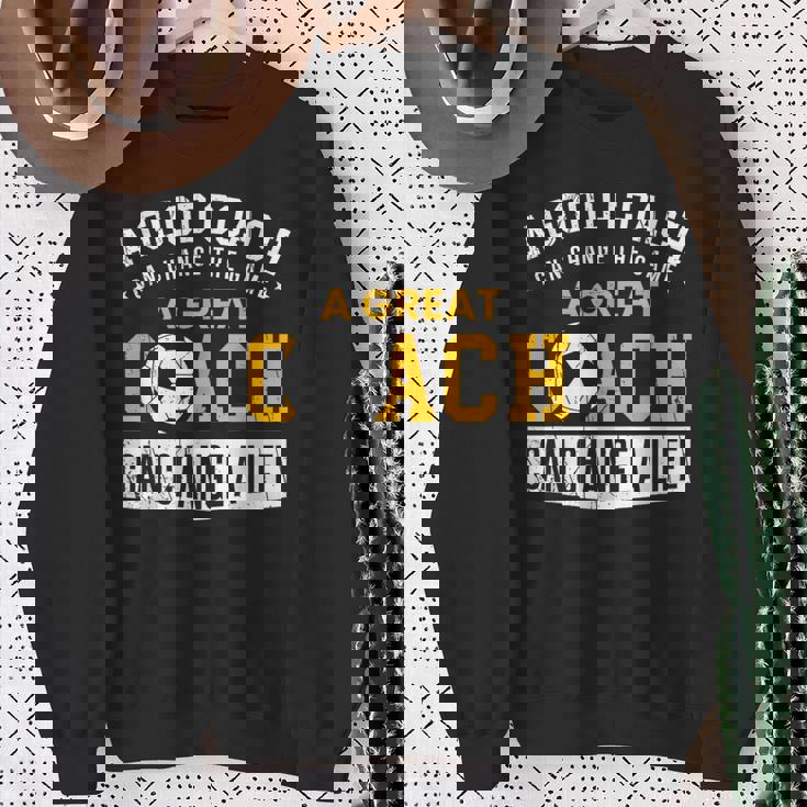 サッカーコーチ ギフト 感謝チーム プレイヤー ラブスポーツチーム スウェットシャツ 年配の女性への贈り物