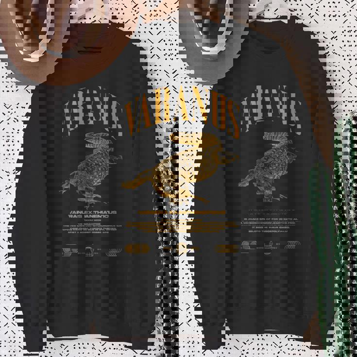 サバンナモニターモダンストリートウェアの爬虫類のキーパー 長袖tシャツ スウェットシャツ 年配の女性への贈り物