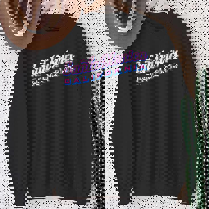 サンタモニカ Ca 長袖tシャツ スウェットシャツ 年配の女性への贈り物