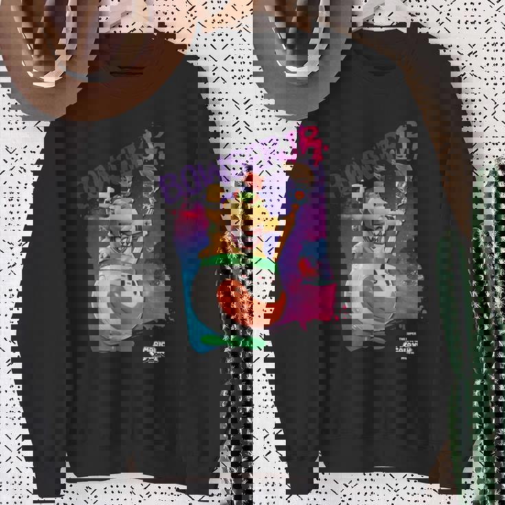 ザ・スーパーマリオギャラクシー・ムービー Bowser Jr Takes Over 長袖tシャツ スウェットシャツ 年配の女性への贈り物