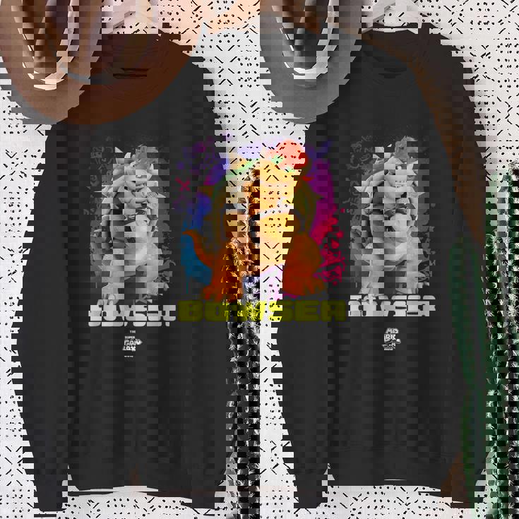 ザ・スーパーマリオギャラクシー・ムービー Cool Bowser スウェットシャツ 年配の女性への贈り物