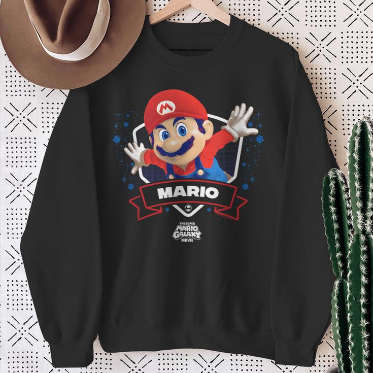 ザ・スーパーマリオギャラクシー・ムービー Mario Champion スウェットシャツ 年配の女性への贈り物