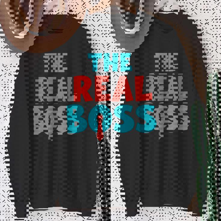 ザ・リアル・ボス スウェットシャツ 年配の女性への贈り物