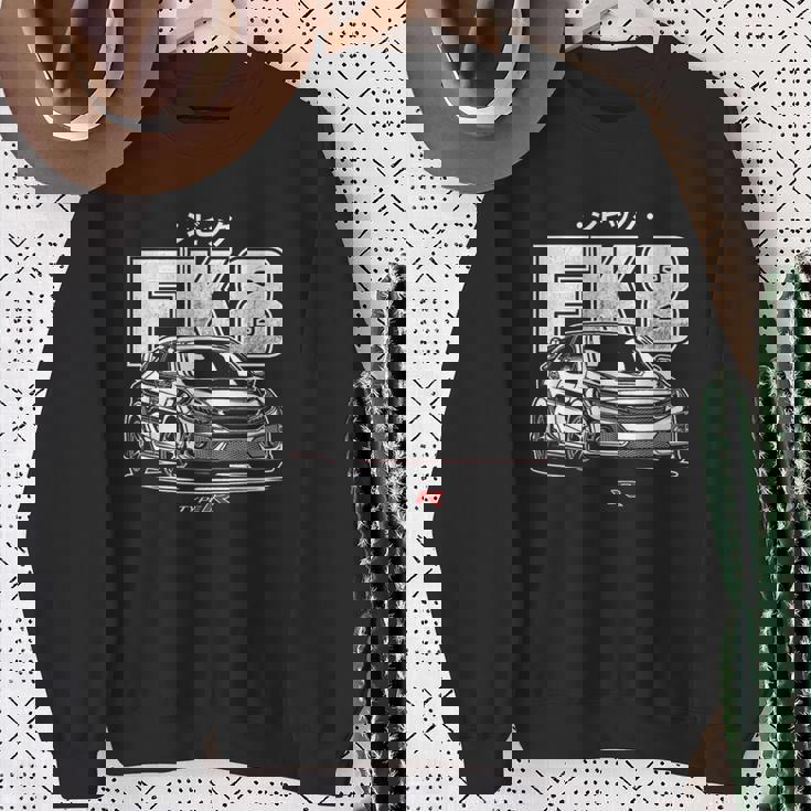 シビック タイプr Fk 8 日本車 スウェットシャツ 年配の女性への贈り物