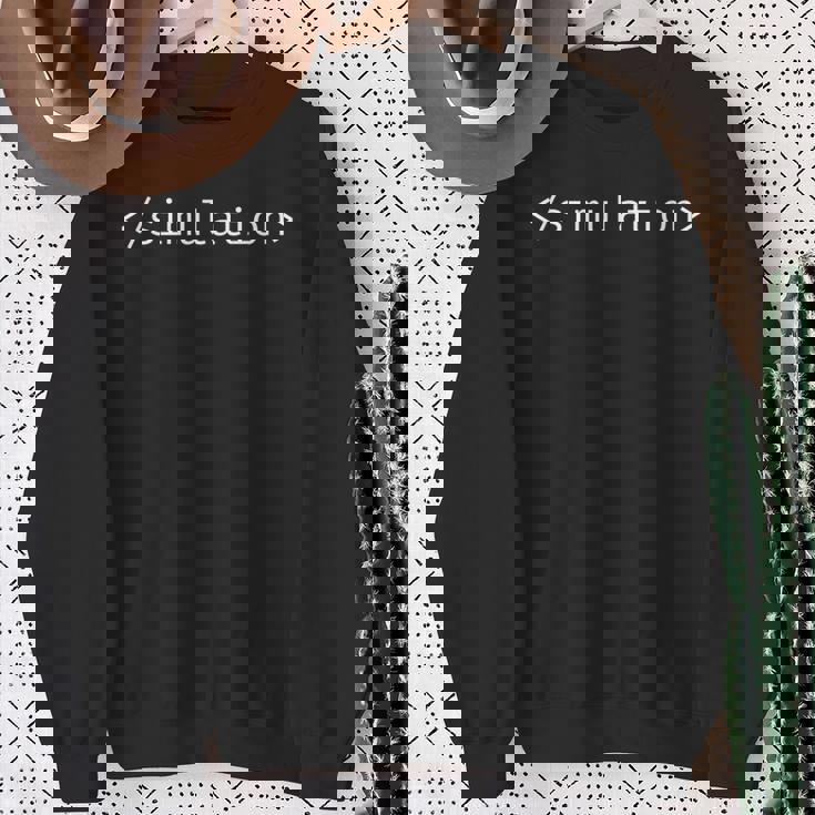 シミュレーションの終わり ディストピアプログラマー 長袖tシャツ スウェットシャツ 年配の女性への贈り物