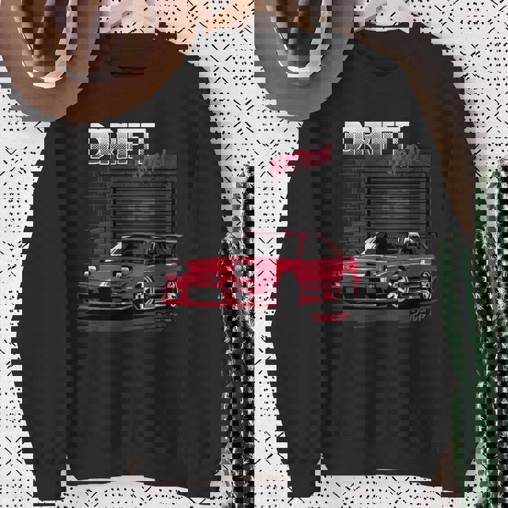 シルビア13 200Sx 恋人 スポーツカー 長袖tシャツ スウェットシャツ 年配の女性への贈り物