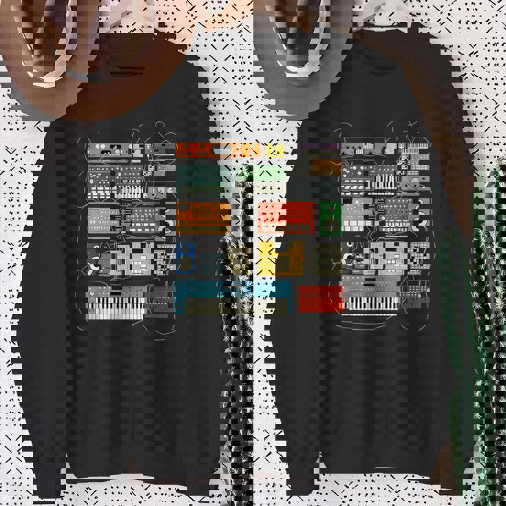 シンセサイザー と エレクトロニック・ミュージシャン と Dj スウェットシャツ 年配の女性への贈り物