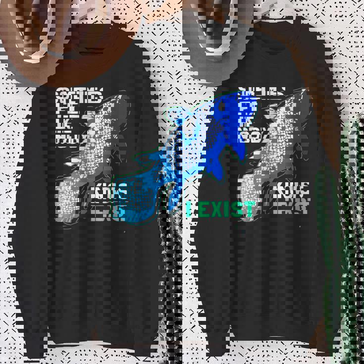 シーラカンス I Exist スウェットシャツ 年配の女性への贈り物