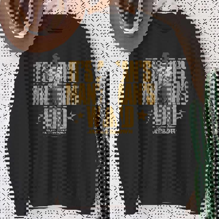 ジェームス・ブラウン・マンのワールド・ダンシング・シルエット スウェットシャツ 年配の女性への贈り物