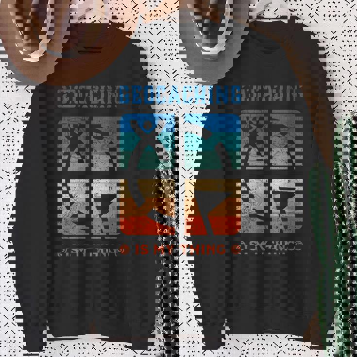 ジオキャッシャー ジオキャッシング用品 キット ツール 小物入れ ジオキャッシング 長袖tシャツ スウェットシャツ 年配の女性への贈り物