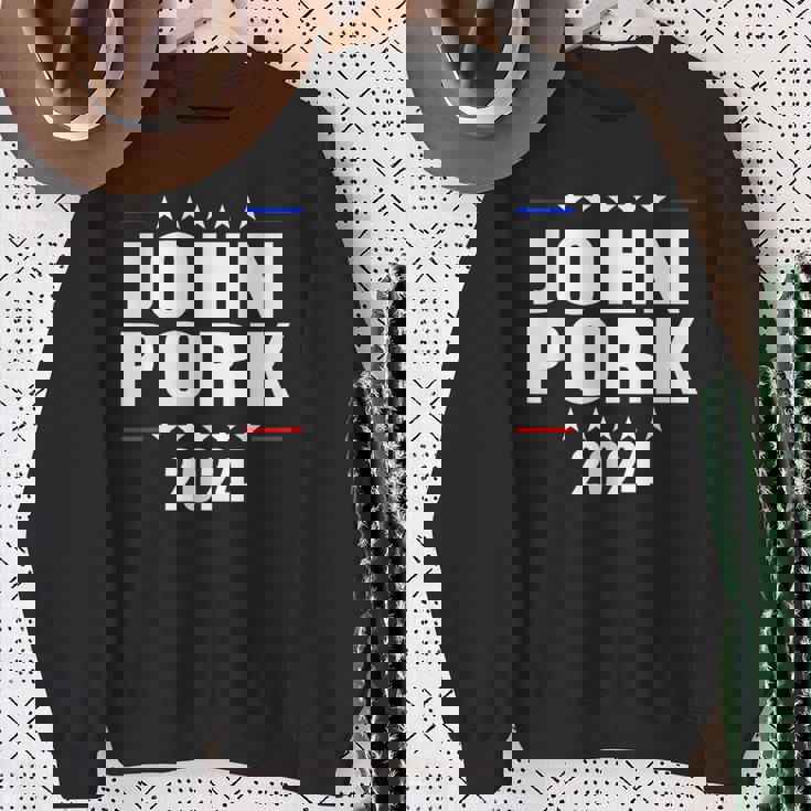 ジョンポーク 2024 ジョンポーク スウェットシャツ 年配の女性への贈り物