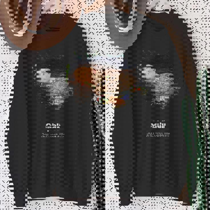 ジョン・エバレット・ミレーのオフィーリア・グランジ スウェットシャツ 年配の女性への贈り物